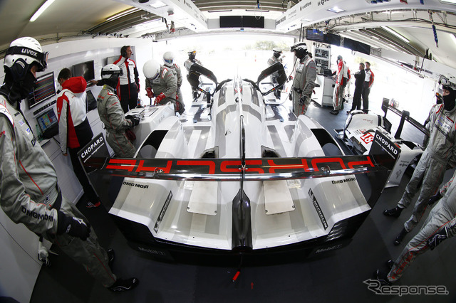 ポルシェ 919ハイブリッド(WEC合同テスト)