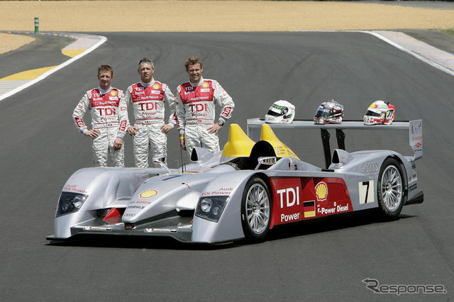 【ルマン06】アウディ7号車、公式テスト2位