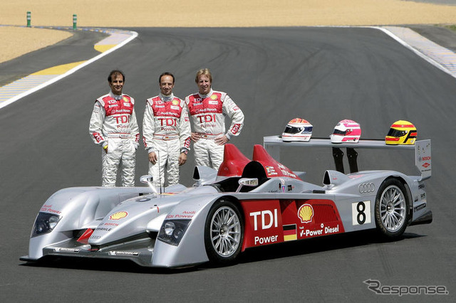 【ルマン06】アウディ7号車、公式テスト2位