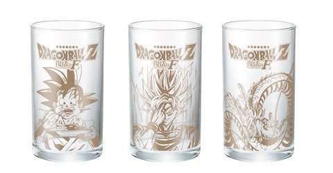 オリジナル 冷感グラス3個セット (C)バードスタジオ/集英社 (C)「2015 ドラゴンボールZ」製作委員会