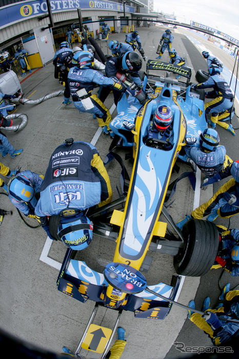 F1イギリスGP 写真蔵…ルノー