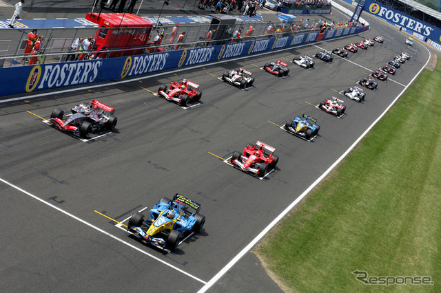 F1イギリスGP 写真蔵…ルノー