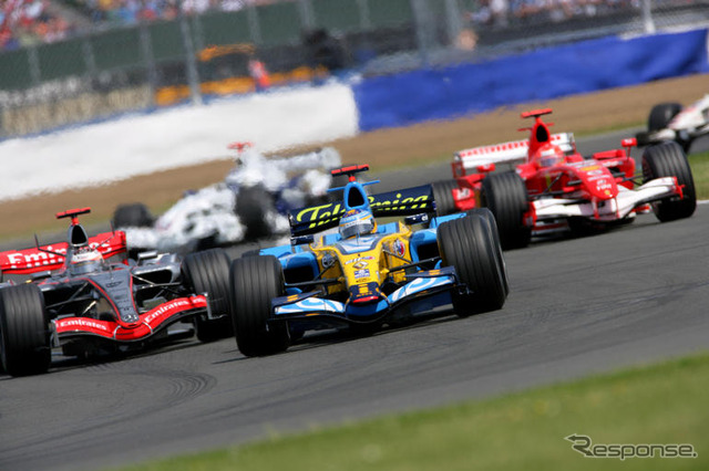 F1イギリスGP 写真蔵…ルノー