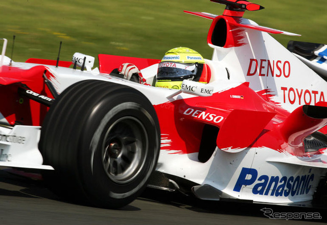 F1イギリスGP 写真蔵…トヨタ
