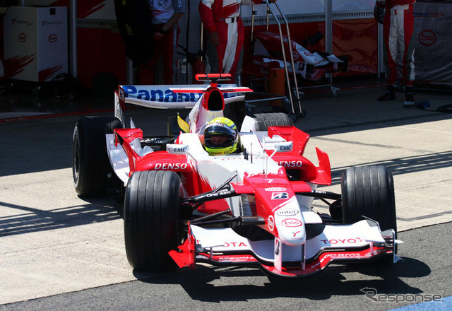 F1イギリスGP 写真蔵…トヨタ