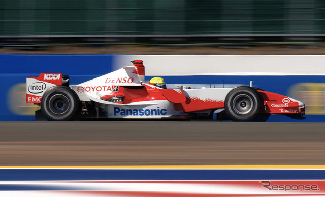 F1イギリスGP 写真蔵…トヨタ