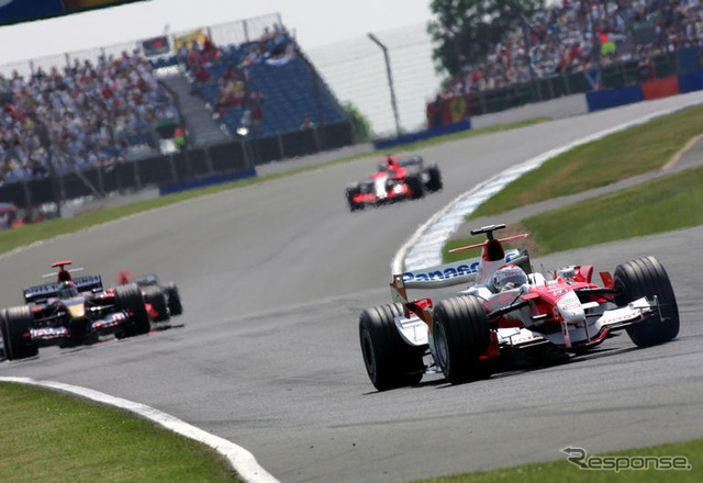 F1イギリスGP 写真蔵…トヨタ