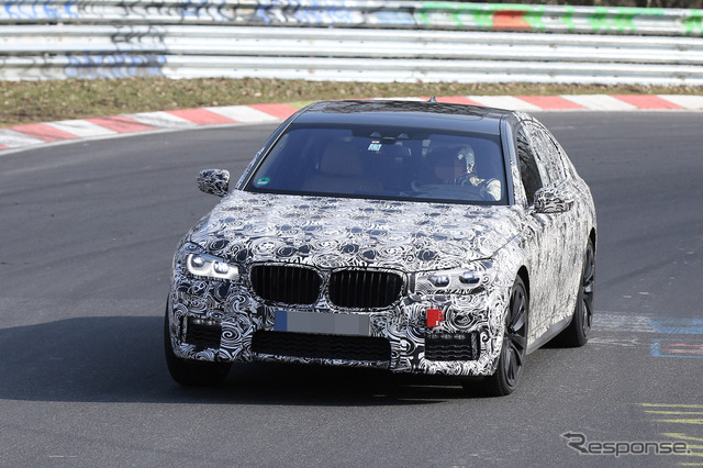 BMW 7シリーズ スクープ 写真