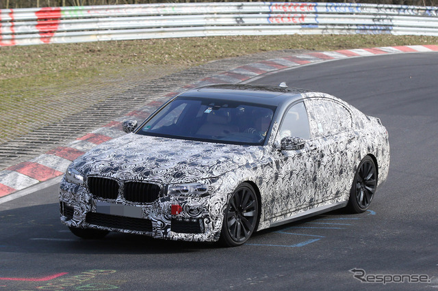 BMW 7シリーズ スクープ 写真