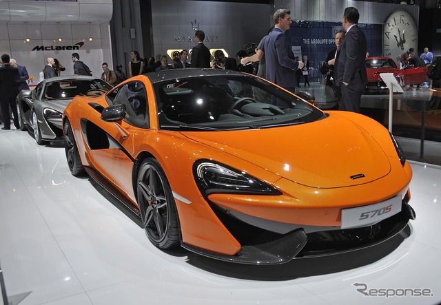 マクラーレン 570S(ニューヨークモーターショー15)