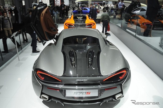 マクラーレン 570S(ニューヨークモーターショー15)