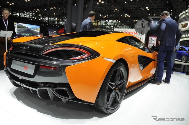 マクラーレン 570S(ニューヨークモーターショー15)