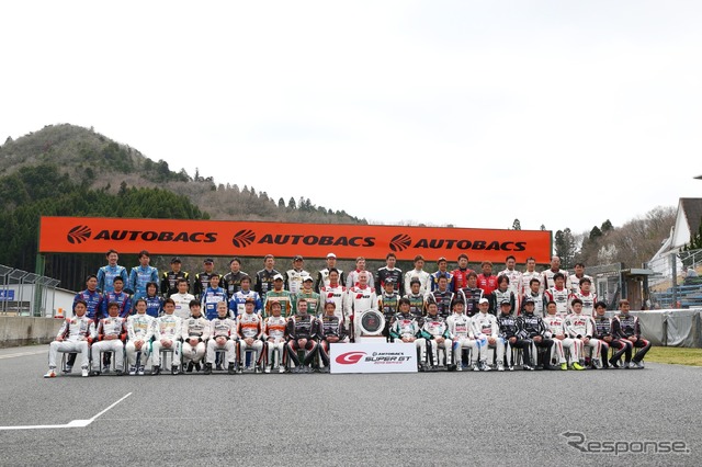 GT300クラスの今季ドライバーたち。