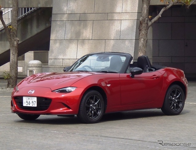 マツダ ロードスター 新型(量産試作車)