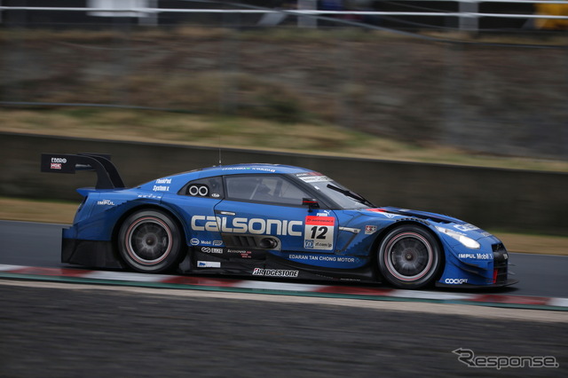 決勝7位の#12 GT-R。