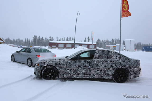 BMW 5シリーズ 次期型 スクープ写真