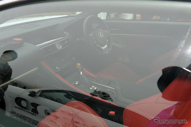 今シーズンのSCとして活躍するレクサスRC-F