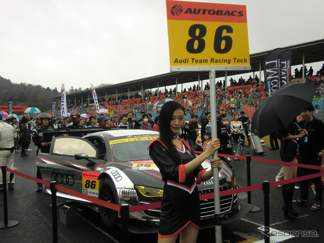 #86 Racing Tech Audi R8は予選15位からのスタートだった。