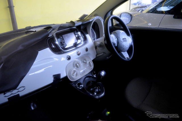 フィアット 500 改良型 スクープ写真