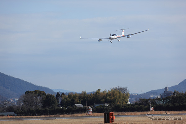 航空機用電動推進システムの飛行試験