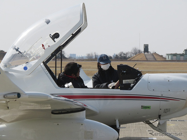 航空機用電動推進システムの飛行試験
