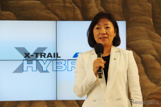 専務執行役員に昇格した日産自動車 星野朝子さん