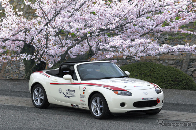 マツダ・ウィメン・イン・モータースポーツ・プロジェクト レーニング用車両