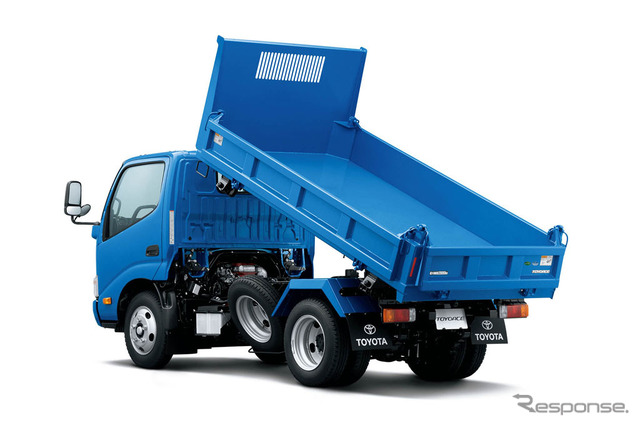 トヨタ トヨエース ダンプ 標準キャブ・10尺デッキ・高床3転・2t積・ディーゼル車・2WD Sパッケージ装着車