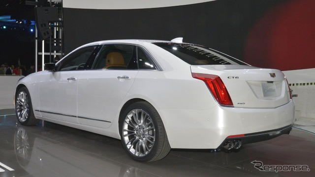 キャデラック CT6(ニューヨークモーターショー15)