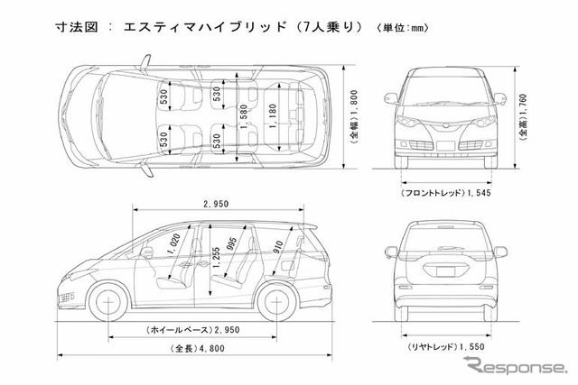 【トヨタ エスティマ ハイブリッド 新型】写真蔵…さらなる進化