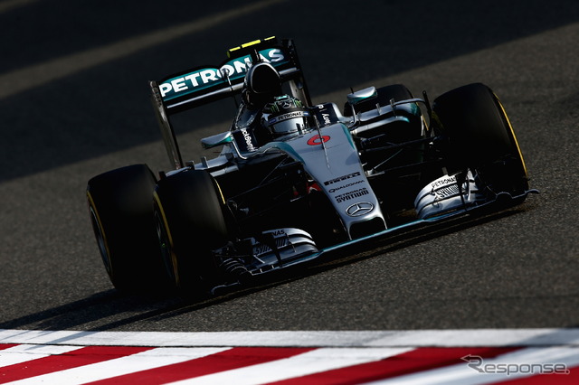 予選2番手のニコ・ロズベルグ