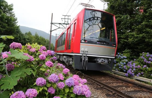 今年の『夜のあじさい号』は6月20日から7月5日まで運行。今年は写真の「アレグラ号」も使用される。