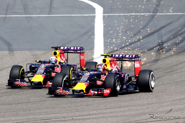 F1中国GP決勝の様子