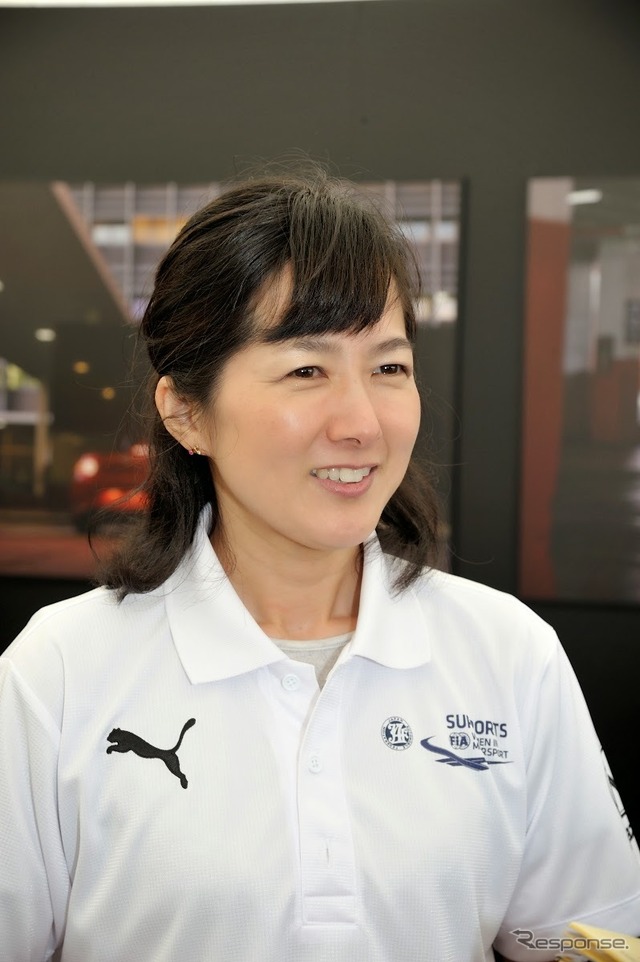 マツダ・ウィメン・イン・モータースポーツ・プロジェクト2015メンバーの倉本志保さん