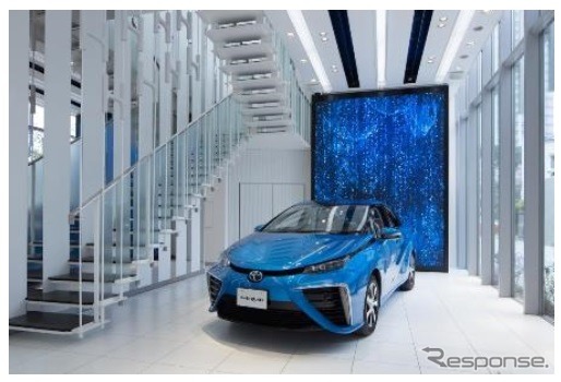 「TOYOTA MIRAI ショールーム」