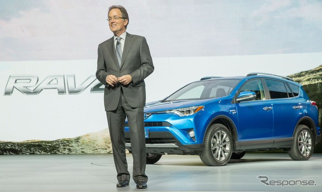 トヨタ RAV4 ハイブリッド(ニューヨークモーターショー15)