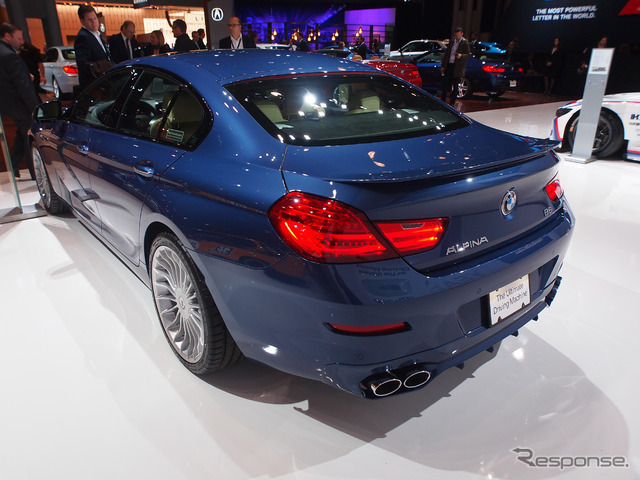 アルピナ B6 xドライブ・グランクーペ改良新型(ニューヨークモーターショー15)