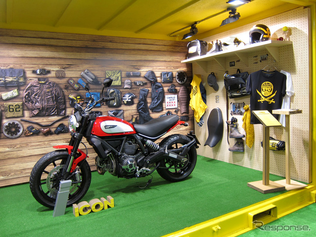 ドゥカティ スクランブラー（東京モーターサイクルショー15）