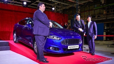 フォードソラーズがロシア現地生産を開始した新型フォード モンデオ