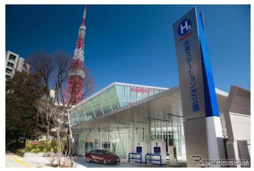 イワタニ水素ステーション 芝公園