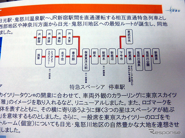 金色に塗られた100系「日光詣スペーシア」公開時のようす(北春日部南栗橋車両管区春日部支所、4月17日)