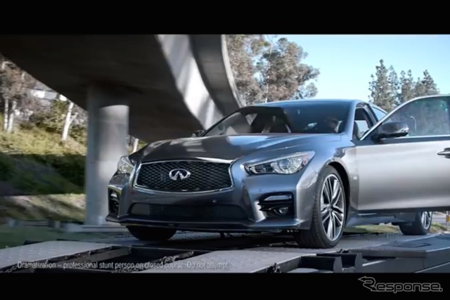 インフィニティQ50(日産スカイライン)の米国CM