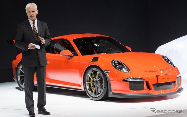 ポルシェ 911 GT3 RS(上海モーターショー15)