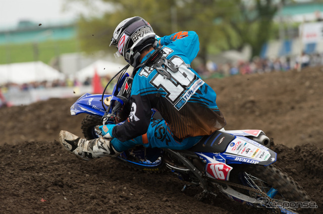 IA1クラスで5位入賞した「TEAM TAKASE with YAMAHA」の#16 田中教世。