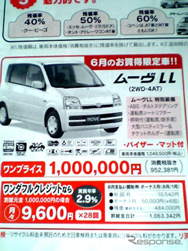 【新車値引情報】売り切れ御免!