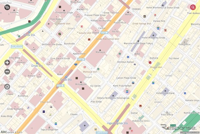 Windowsストア向け MapFan
