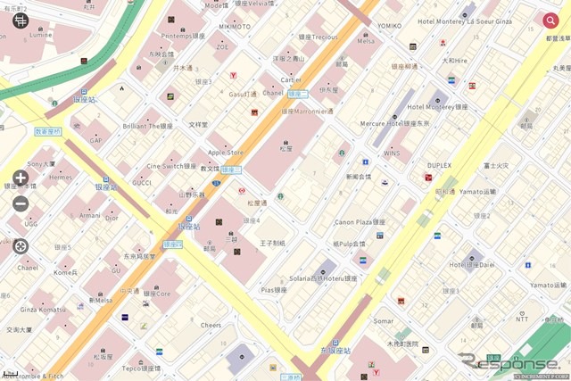 Windowsストア向け MapFan
