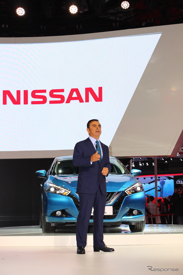 日産のカルロース・ゴーン社長(上海モーターショー15)