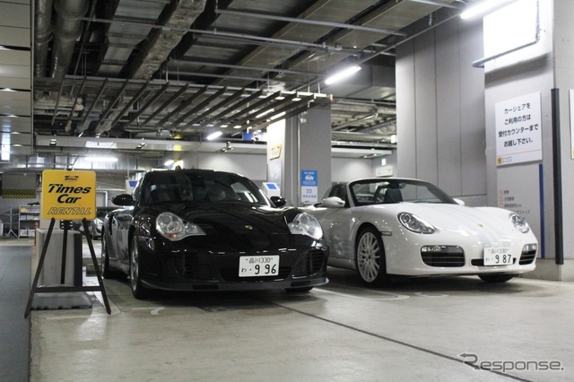 Service Xに追加されたポルシェ 911ターボ(996型)とボクスターS(987型/ポルシェデザインディション2)