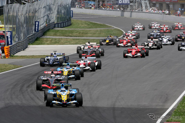 F1カナダGP 写真蔵…ルノー